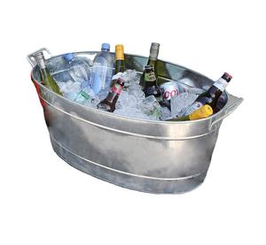 Large Oval <b>Galvanized</b> Steel <b>Tub</b> - Product Image 5