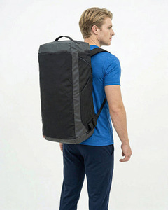 Men's Large Capacity Nylon Gym Duffle Bag with Adjustable <b>Strap</b> and Interior Compartment for Workout Fitness Travel - Product Image 5