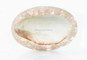 Cuenco de nácar de resina epoxi moderno Artículo de regalo de decoración artesanal única para el hogar - Product Image 5