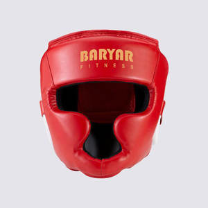 Casque de boxe professionnel à logo personnalisé, protection de tête sportive avec équipement d'entraînement de sécurité en cuir – Vente chaude - Product Image 1