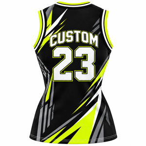 Maillot de basket personnalisé : Créez votre propre tenue de basket par sublimation pour jeunes, hommes et femmes – Ensemble uniforme de basket - Product Image 2