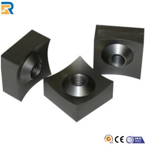 Couteau carré acier plastique ferraille bois caoutchouc pneu <span class=keywords><strong>Film</strong></span> broyeur lame arbre unique déchiqueteuse pour déchiquetage métaux - Product Image 2