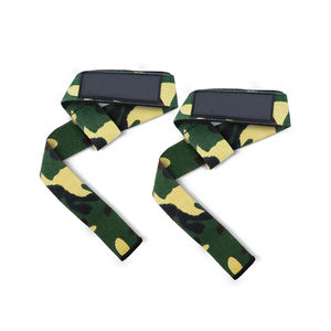 Correas de Levantamiento de Pesas Ajustables Antideslizantes de Cuero/Neopreno de la MEJOR CALIDAD, Correas de Levantamiento de Pesas para Gimnasio con Logotipo Personalizado al por Mayor - Product Image 5