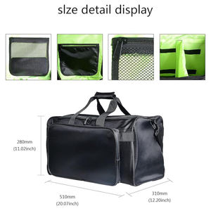 Sac de sport et de voyage grande capacité pour baskets, avec séparateurs ajustables, organisateur de chaussures étanche, pour football et basketball - Product Image 6