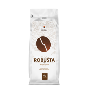 100% café en grains Robusta de qualité supérieure, torréfaction moyenne, 1000g - Product Image 1