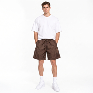Men's Embroidered Logo Windbreaker <b>Shorts</b> 100% Nylon <b>Quick</b> <b>Dry</b> Casual Style Rain <b>Short</b> Waterproof Men Basketball <b>Shorts</b> - Product Image 2