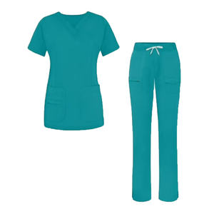 Uniformes Médicos de Poliéster y Spandex Multicolor al por Mayor, Nuevo Estilo, Uniformes de Enfermería Modernos para Hospitales - Product Image 3