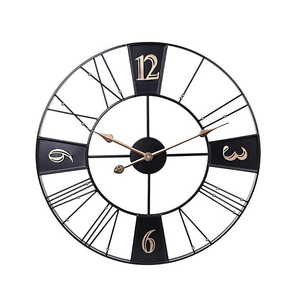 Modern Style Simple Metal Luxury Unique 3d Home Art <b>Decoration</b> <b>Wall</b> <b>Clock</b> Customize Size Manufactured in India - Product Image 4