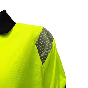 Camisetas Polo de Alta Visibilidad con Logotipo Personalizado, Manga Larga, Secado Rápido, Reflectantes para Tráfico, Ropa de Trabajo Industrial, Minería, Construcción - Product Image 3