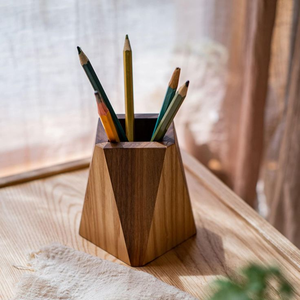 Porte-stylo en bois massif naturel, fabricant promotionnel, accessoires d'écriture multiples, porte-stylo en bois, meilleur prix - Product Image 5