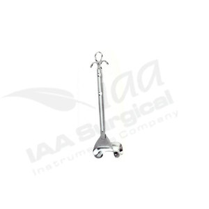 INSTRUMENTOS QUIRÚRGICOS IAA, Retractor Abdominal, Instrumento Quirúrgico Reutilizable de Acero Inoxidable, Aprobado por CE, Clase I, Modelo IAA-R-61 - Product Image 4