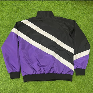 Chaqueta Cortavientos de Alta Calidad para Hombre, Diseño Color Block con Parches, Chaqueta Deportiva de Poliéster y Nailon, Chaqueta Deportiva con Cierre para Hombre, Tallas Grandes - Product Image 3
