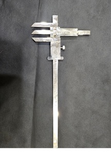 Calibrador de Coordenadas Metálico Estándar Tipo Martin, Instrumento de Medición Craneal Antropométrico con Escala Graduada para Antropología - Product Image 5