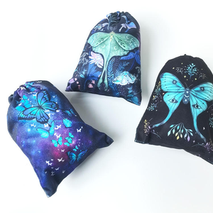 Nueva Bolsa de Almacenamiento de Tarot de Terciopelo con Estampado de Mariposas a Doble Cara, Bolsa de Regalo de Animales, Bolsas No Tejidas Asépticas - Product Image 5
