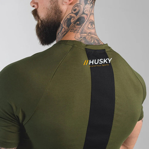 Camiseta Deportiva para Hombre, Absorbente de Humedad, Transpirable, de Secado Rápido, Tejido Sólido, Ecológica, para Running y Baloncesto - Product Image 4