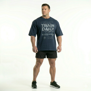 Camiseta Unisex de Talla Grande, Marca Privada OEM, 240 GSM, 100% Algodón, Impresión en Serigrafía, Transpirable, Estilo Urbano - Product Image 5