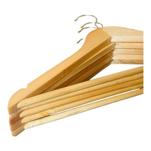 Best Quality Premium <b>Wooden</b> Clothes <b>Hangers</b> Customized Logo Made in Vietnam for Clothing Shops - Product Image 3