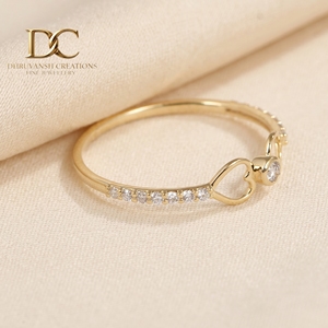 Fine Luxury 14KT Solid Gold <b>Ring</b> with Lab Grown <b>Diamond</b> Women's Wedding & Party Jewelry Wholesale Manufacturer - Product Image 3