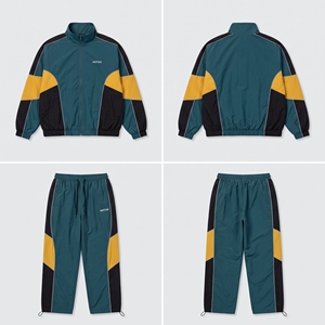 Conjunto de Chaqueta y Pantalones Deportivos Personalizados con MOQ Bajo, Chaqueta de Nailon para Hombre, Venta al Por Mayor OEM - Product Image 6