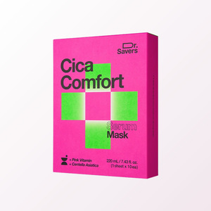 face mask for men Its Skin Dr Savers Cica Comfort <b>Serum</b> Mask Set 10 Sheets korean face mask sheet facial mask korean sheet mask - Product Image 4