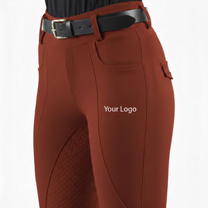 กางเกงขี่ม้าสำหรับผู้หญิง รุ่น Performance Equestrian Leggings เหมาะสำหรับทุกฤดู พร้อมซิลิโคนเต็มตัวที่สะโพก ดีไซน์สปอร์ต - Product Image 1