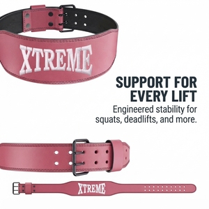 Cinturón de Levantamiento de Pesas de Cuero de Color Personalizado, Cinturón de Cuero Vacuno Duradero de Tamaño Personalizado, Cinturón de Entrenamiento, Equipo de Entrenamiento de Crossfit - Product Image 2