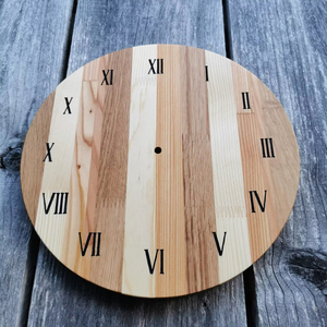 Natural Wooden <b>Wall</b> <b>Clock</b> Affordable Elegant Home Decor <b>Clock</b> for Living Room <b>Bedroom</b> Office Premium Wooden <b>Clock</b> - Product Image 1