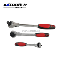 TAIWAN CALIBRE 1/2" 3/8" 1/4" DIY OEM Matériau CRV Qualité industrielle Polissage miroir Dr. 72T Tête pivotante rotative Prise solide