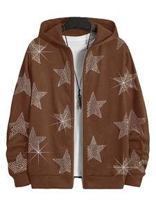 Sudaderas con Pedrería para Hombre, Material Duradero OEM, Venta Caliente, 100% Algodón Transpirable, con las Mejores Tarifas - Product Image 6