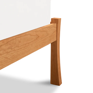 เตียงไม้จริงแบบเรียบง่าย ดีไซน์ลายเคเบิลแบบร่วมสมัย ชุดห้องนอนขายส่ง - Product Image 5