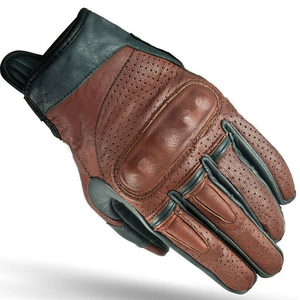 Gants de course en cuir unisexes, respirants, noirs, pour la moto, usage extérieur, haute qualité - Product Image 6