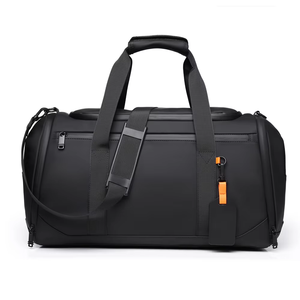 High Quality Polyester Oxford Gym Fitness Duffle <b>Bag</b> Waterproof Zipper System Shoulder Carry Strap <b>20L</b>-80L Capacity for Men - Product Image 1