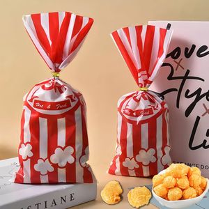 300 Sacchetti di Plastica BOPP per Popcorn con Chiusura a Filo, Contenitori per Snack per Feste a Tema Circo e Carnevale, Confezioni Regalo Nostalgiche - Product Image 5