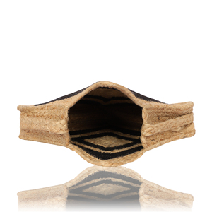 Bolso Bandolera de Yute Bohemio para Mujer 2026: Tendencia, Geométrico, Trenzado, para Playa, Viajes, Compras, Ecológico, Moda Femenina, India - Product Image 3