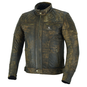 Premium Leather <b>Jacket</b> Men Genuine Leather Motorcycle <b>Vintage</b> <b>Biker</b> Winter Casual Outerwear Streetwear Wholesale - Product Image 4
