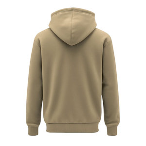 Men's Royal Blue Hooded Sweatshirt Regular Fit Casual Solid Classic High Quality Street Style Fleece Pullover Men Hoodie - Product Image 3