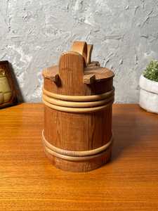 Mug à vin en bois naturel avec poignée et couvercle, qualité supérieure, produit en bois fait main poli, tasse la plus vendue à prix avantageux - Product Image 5