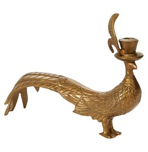 เชิงเทียนอะลูมิเนียมลายหมีนูนแบบโมเดิร์น ที่วางเทียนทรงเรียวสไตล์วินเทจ สำหรับตกแต่งบ้านหรูหราและโรงแรม - Product Image 3