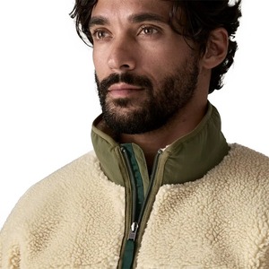 Custom Reversible Sherpa Wind Breaker Printed <b>Fleece</b> Jackets for Sale Shirt Jacket Patchwork Streetwear Polar Man in Winter - Product Image 4