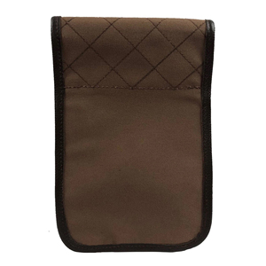 Olive Green Leather Tactical Molle 5-Slot Ammo Pouch with Dual <b>D</b>-Rings and Side Straps for Hunting and Outdoor Use - Product Image 5