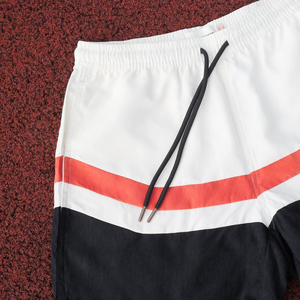 Conjunto Deportivo de Hombre de Tejido de Punto con Franjas Reflectantes, Chaqueta Cortavientos y Pantalones Anchos, Estilo Holgado, para Primavera - Product Image 6