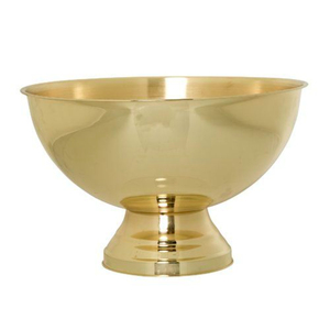 Modern Stainless Steel Ice Bucket Round Pedestal Design For Party Beverage Cooling Rust Resistant Bowls - Product Image 6
