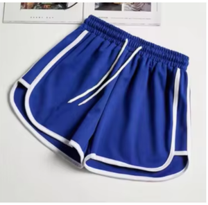 <b>Men</b> <b>Red</b> Solid Color Drawstring Waist <b>Shorts</b> With Side Stripe Casual Gym Fitness Running <b>Short</b> Pants - Product Image 4