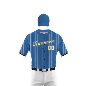 Proveedor de Uniformes de Béisbol Personalizados OEM, Camisetas de Béisbol de Poliéster de Secado Rápido por Sublimación - Product Image 5