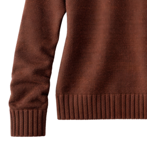 Pull cardigan pour femme de qualité supérieure, couleur unie, mode décontractée d'hiver, col roulé, tricoté, 100% acrylique, respirant, anti-rides - Product Image 5