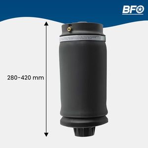 Amortiguadores de Aire Traseros para Mercedes W164 X164 GL350 GL450 ML63 1643200625 C33619309, 2 Bolsas de Aire - Product Image 2