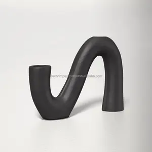 Bougeoirs votifs décoratifs en fonte d'aluminium pour la maison de luxe pour l'utilisation de cadeaux et d'éclairage d'ambiance - Product Image 1