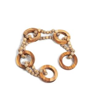 Juego de Anillos para Servilletas de Resina con Diseño de Cadena, Decoración de Mesa Moderna y Elegante para Bodas y Cenas - Product Image 2