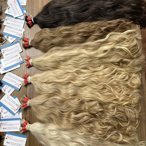 Cabello Ondulado Vietnamita al por Mayor, Cabello Humano Remy Virgen, Textura de Onda Natural, Suave y Grueso, Cutícula Alineada - Product Image 2