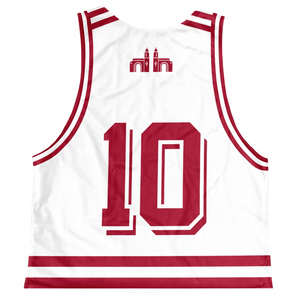 Maillots de lacrosse réversibles personnalisés 120g, sublimation, séchage rapide, respirants, polyester/coton, unisexes adultes - Product Image 3